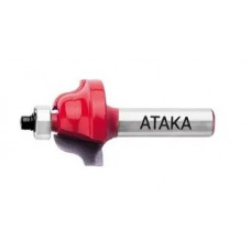 Фреза кромкова калювальна Атака Ø12xR6.35мм (412381)