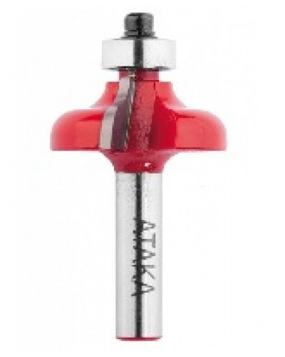 Купити Фреза кромкова калювальна Атака Ø8xR6.3мм (422381)