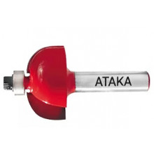 Фреза кромкова калювальна Атака Ø12xR12.7мм (562381)