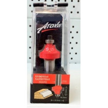 Фреза кромкова калювальна Атака Ø12xR6.35мм (602255)