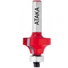 Фреза кромкова калювальна Атака Ø12xR7.9мм (602318)