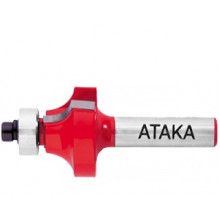 Фреза кромкова калювальна Атака Ø6xR2мм (590167)