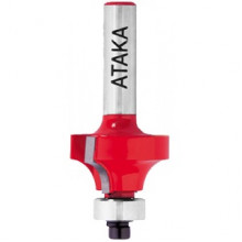 Фреза кромкова калювальна Атака Ø8xR2мм (591167)