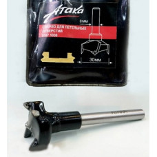 Фреза для дверних петель Атака 10x90x30мм (01071030)