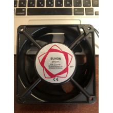 Вентилятор для зварювального апарату металевий 220-240VAC 0,14A розміри 120*120*38