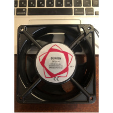 Вентилятор для зварювального апарату металевий 220-240VAC 0,14A розміри 120*120*38