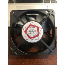 Вентилятор для зварювального апарату металевий 220-240VAC 0,10 Aмпер розміри 120*120*26