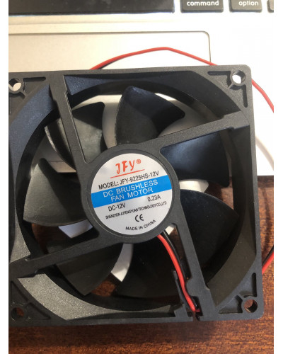 Купити Вентилятор зварювального апарату 92*92*25, 12 вольт 0,23 Ампер