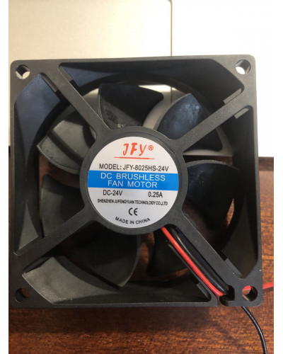 Купити Вентилятор зварювання, 24 v (80*80*25) 0,25 Ампер