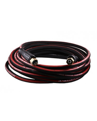 Купити Шланг мийного апарату D=14 mm армований, 12м, 30мРа, М22/М22