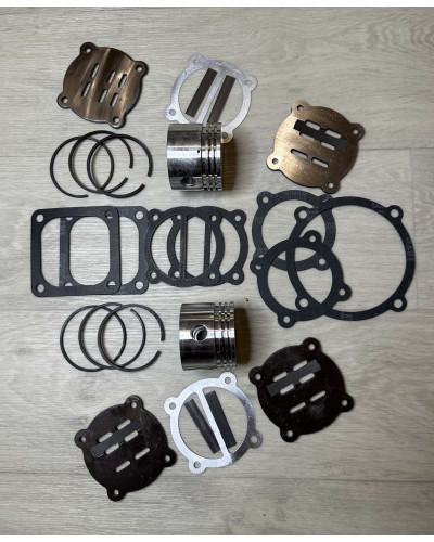 Купити Ремкомплект компресора СТАЛЬ КСР-04/100 - Ремкомплект компресора Intertool PT-0013 ( на 2 цилиндра)