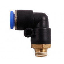 Цанговий фітинг кут 8мм 1/8 різьблення