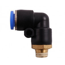 Цанговий фітинг кут 8мм 1/8 різьблення