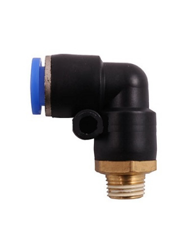 Купити Цанговий фітинг кут 8мм 1/8 різьблення