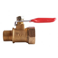 Кран кульовий 3/8 гайка-штуцер 1/4