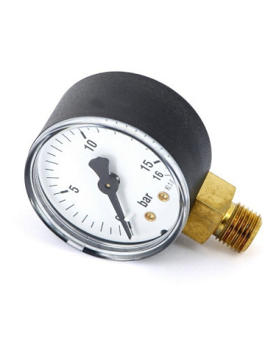 Купити Манометр для компресора, різьблення 1/4, радіальний 16 bar
