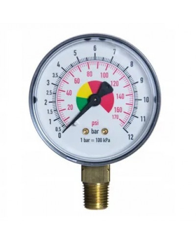 Купити Манометр до пістолета для підкачування коліс, радіальний.