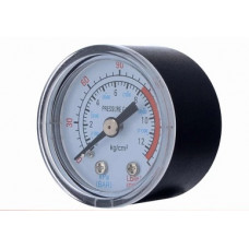 Пластиковий манометр для компресора, осьовий.