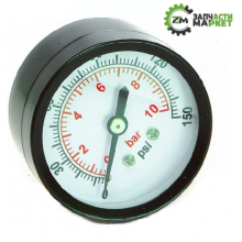 Манометр для компресора, різьблення 1/4, діаметр 50мм