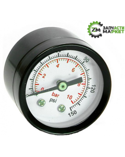 Купити Манометр для компресора, різьблення 1/8, діаметр 40мм