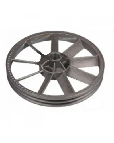 Купити Шків компресора 360 мм 2 струмки (під 2 ремені, металевий)