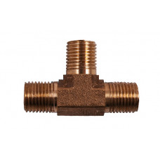 Трійник на компресор 1/4*1/4*1/4 (латунь)