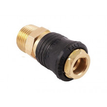 Перехідник-швидкознімач 1/2 латунь (Італія)