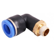 Цанговий фітинг кут 10мм 1/8 різьблення