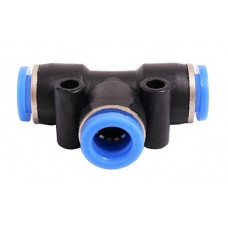 Цанговий фітінг трійник 10мм