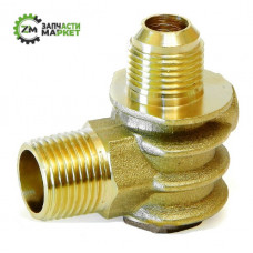 Зворотний клапан на компресор, мідний 1/2*3/4*1/8