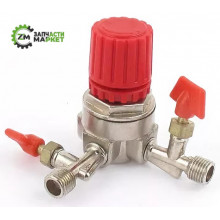 Редуктор ("роги") компресора, малий 1/4*1/4*1/4*1/8