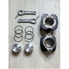 Купити Ремкомплект поршнева в зборі для двоциліндрового V-подібного компресора | Ціна, доставка по Україні