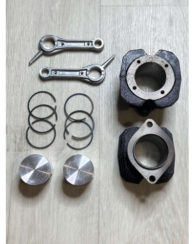 Купити Купити Ремкомплект поршнева в зборі для двоциліндрового V-подібного компресора | Ціна, доставка по Україні