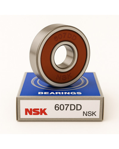 Купити Підшипник кульковий NSK 607 2RS (Японія)