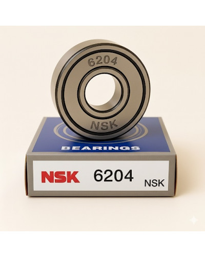 Купити Підшипник кульковий NSK 6204 ZZ (Японія)