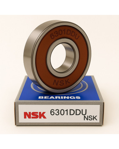 Купити Підшипник кульковий NSK 6301 2RS (Японія)