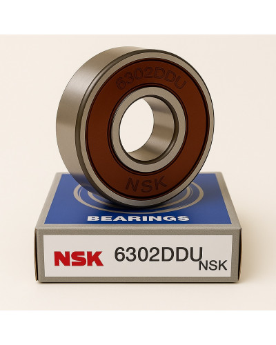 Купити Підшипник кульковий NSK 6302 2RS (Японія)