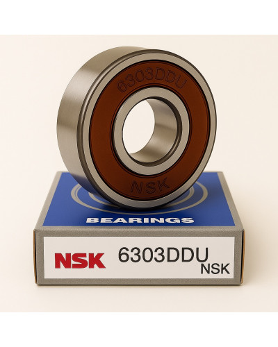 Купити Підшипник кульковий NSK 6303 2RS (Японія)