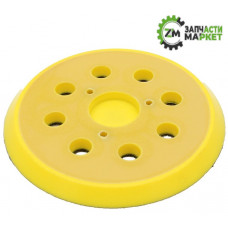 Підошва шліфувальні машинки на 3 отвори, 125 мм