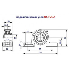 Підшипник UCP 202