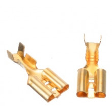 Клеми-конектори, "мама" 6.3 mm (100 штук)