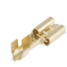 Клеми-конектори, "мама" 6.3 мм (100 штук)