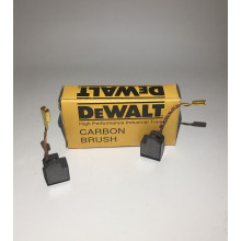 Щітка графітова з відстрілом DeWALT 6,3x10 для болгарки D28110, D28112, D28402, D28402N