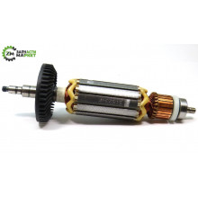 Якір болгарки Makita 9564CV, 9565C, 9565CR, 9565CV, 9565CVR (код 515228-2)