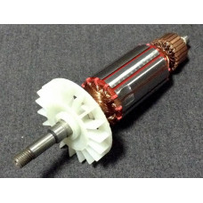 Якір болгарки Інтерскол УШМ-125/900, 35*166 шпонка+різьба 8мм