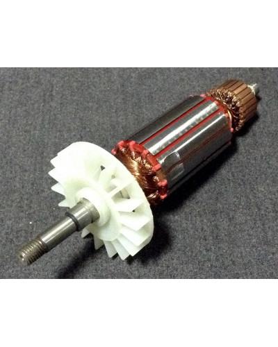 Купити Якір болгарки Інтерскол УШМ-125/900, 35*166 шпонка+різьба 8мм