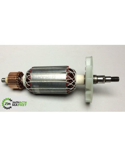 Купити Якір болгарки Інтерскол УШМ-150/1300, 43*182 шліц+різьба 9мм