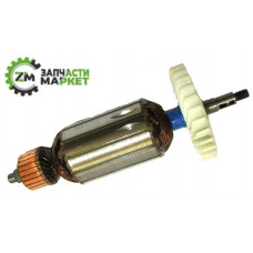 Якір болгарки Einhell AG-125/950W, 40*167 шпонка+різьба 8мм