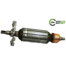 Якір болгарки Evrotec 125, 32*152 шпонка 8мм