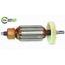 Якір болгарки Ferm FAG-125N, 37*154 шпонка+стоп.кільце 8 мм